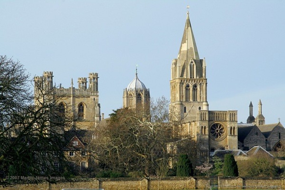 Oxford Christchurch College Cathedral & Tom Tower.