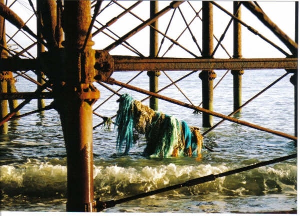 Under the Pier in Eastbourne, East Sussex.