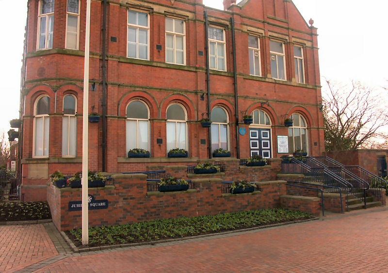 Town Hall in Denton, Greater Manchester.