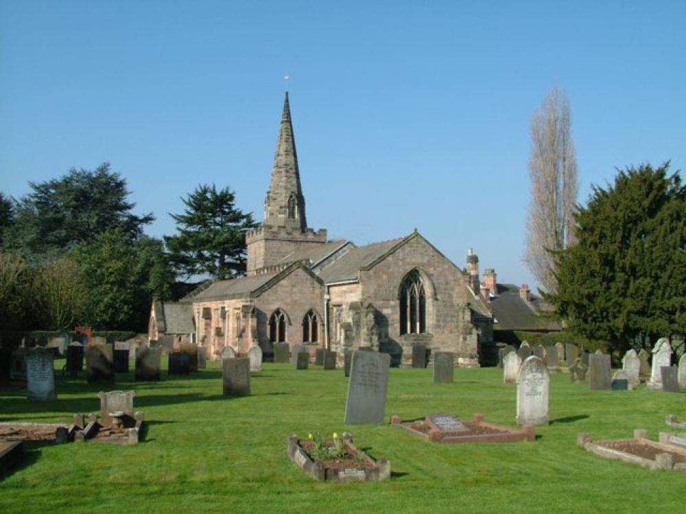 Photograph of Parish Church, Newton Solney, Derbyshire.