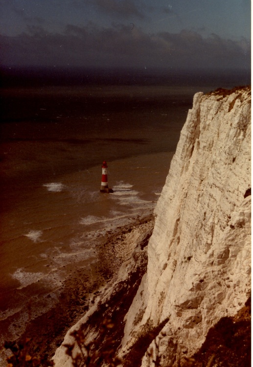 Beachy Head Lighthouse, Eastbourne, East Sussex.