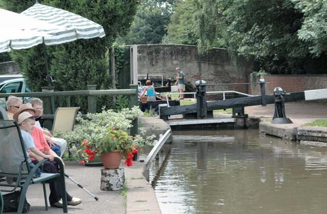 Trent and Mersey Canal, Great Haywood, Staffordshire.