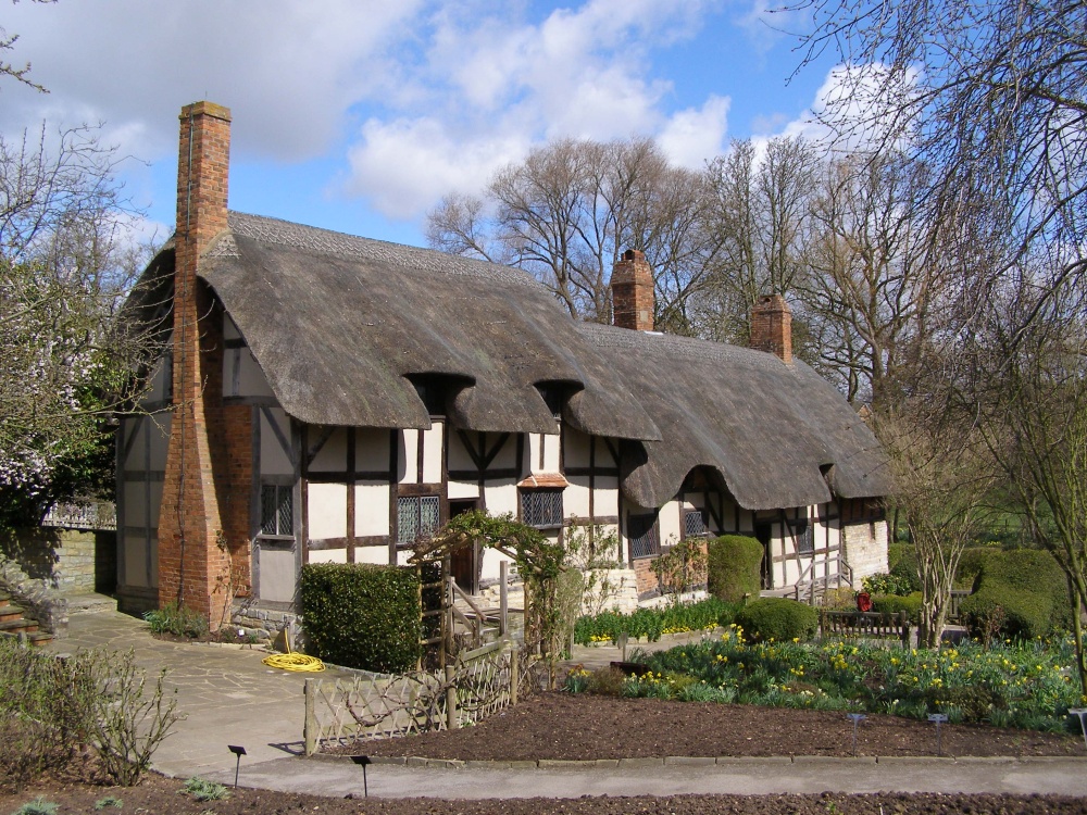 Anne Hathaway's cottage, just outside Stratford-upon-Avon