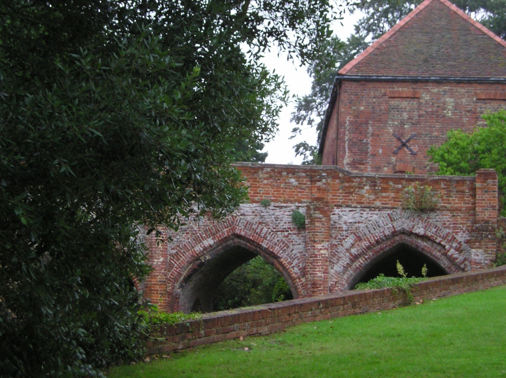 bridge at Hedingham Castle, Essex