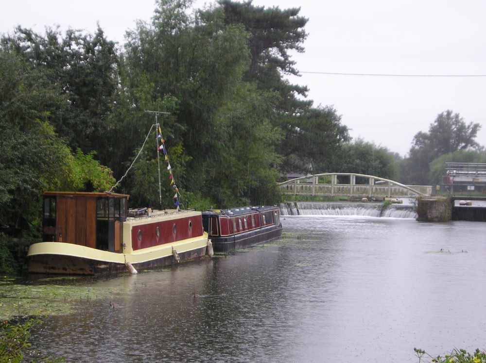 Photograph of River Cam at Milton, Cambridgeshire