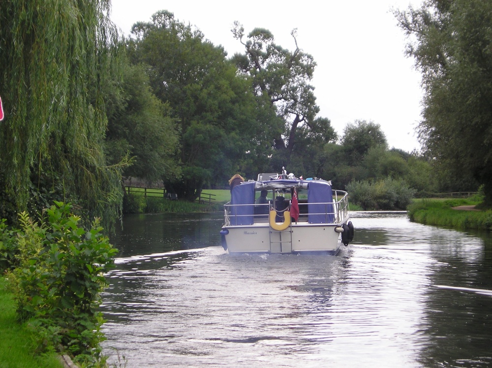 Photograph of River Cam at Fen Ditton