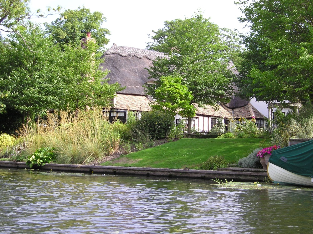 Photograph of River Cam at Fen Ditton