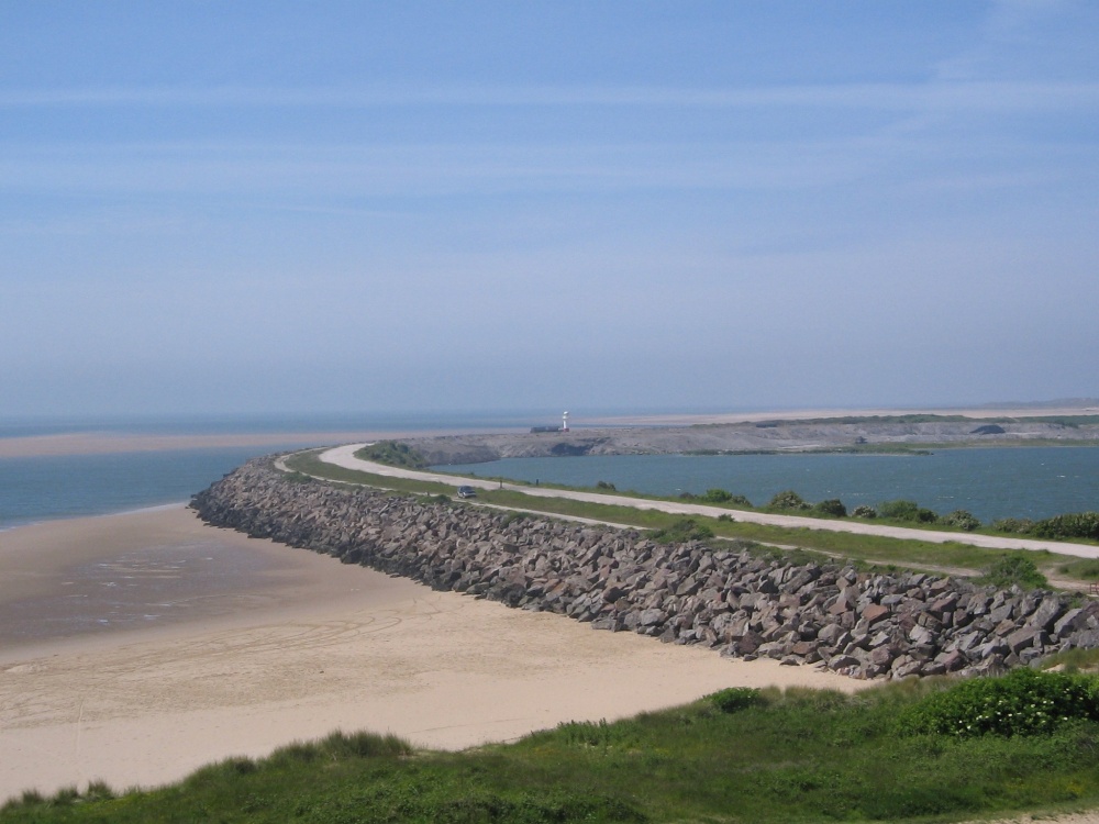 The Sea wall at the Rocks, Millom, Cumbria