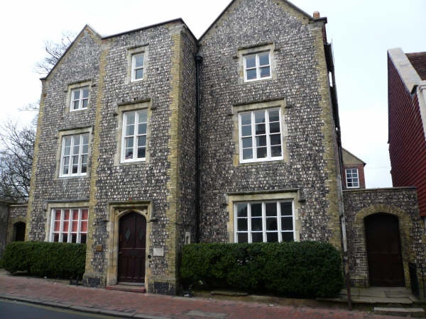 The original Grammar School in Lewes, East Sussex, built in the 1500's