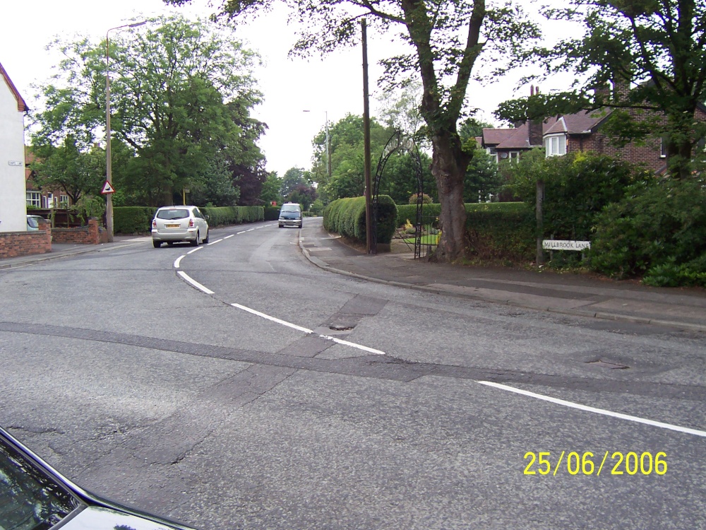 Photograph of Chapel Lane, Eccleston, near St Helens