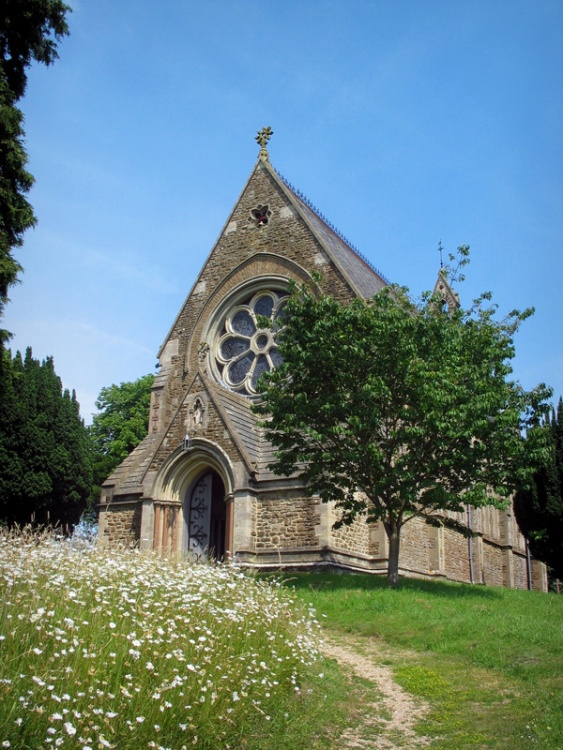 Abandoned chapel at Itchen Stoke, Hampshire