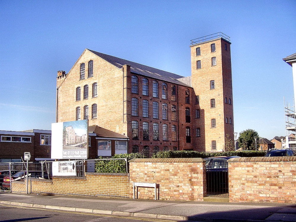 View of the recently modernised Anglo Scotian Mills, Beeston , Nottingham.