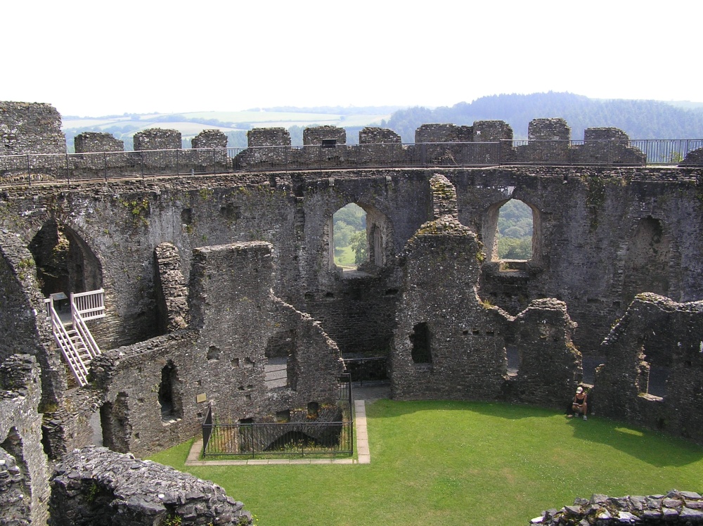 Restormel Castle, near Lostwithiel, Cornwall