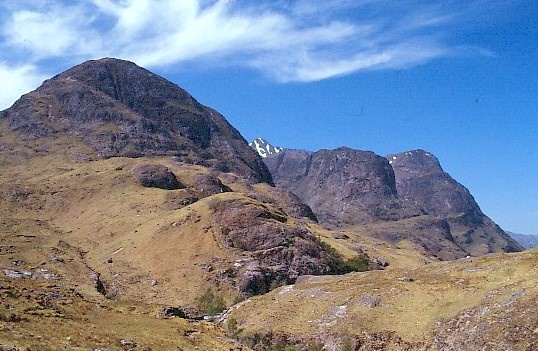 The Three Sisters of Glencoe, Scotland