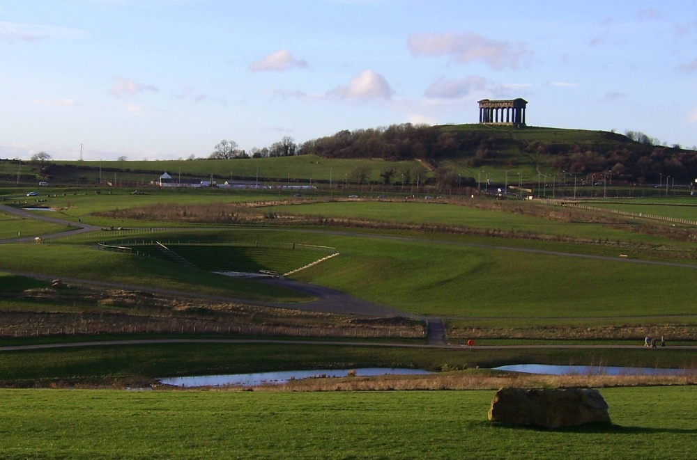 Herrington Country park and Penshaw Monument.