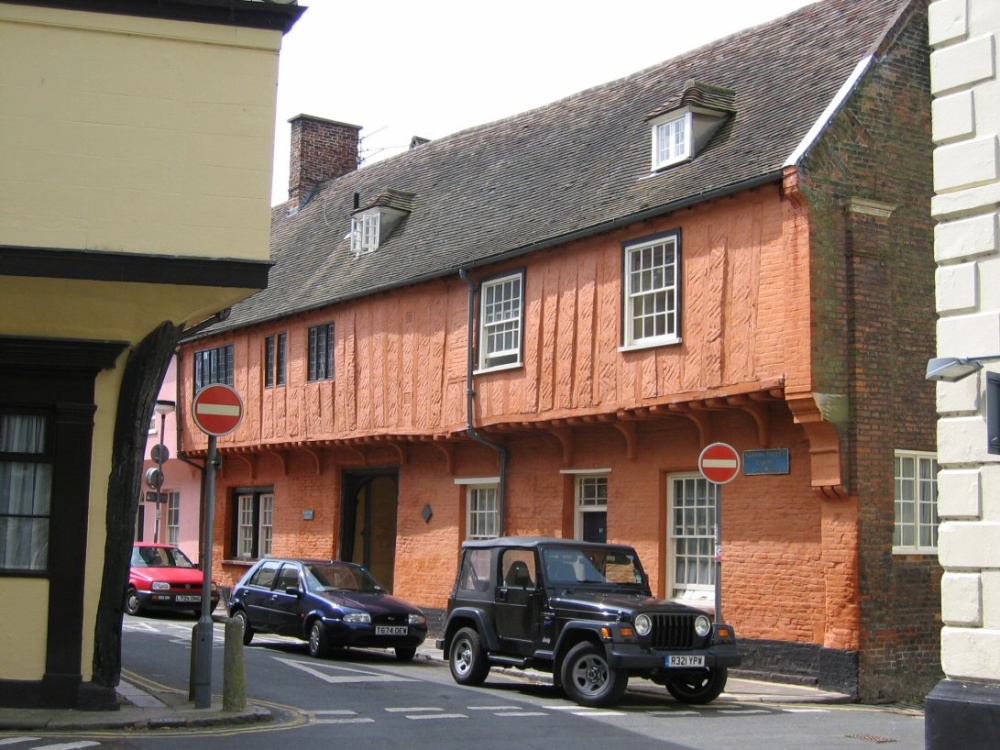 Old houses, Nelson street, Kings Lynn, Norfolk