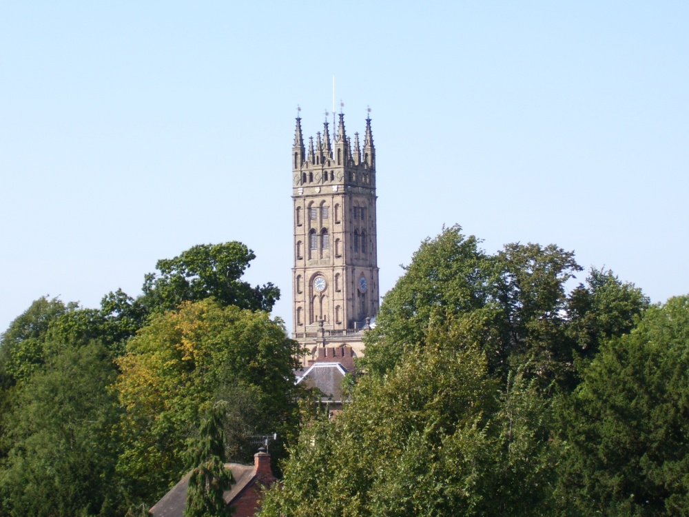 Warwick from the Castle, Warwick
