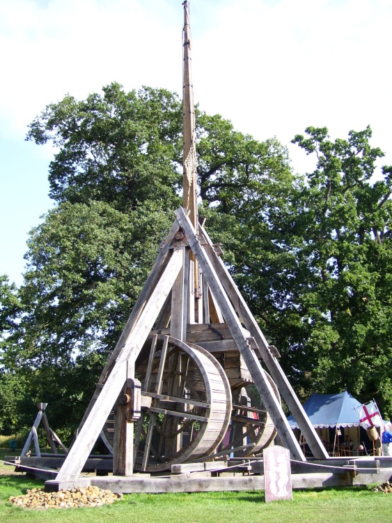 Trebuchet, Warwick Castle, Warwick, Warwickshire