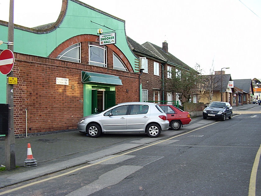 Beeston Snooker hall, Villa Street, Beeston, Nottinghamshire.