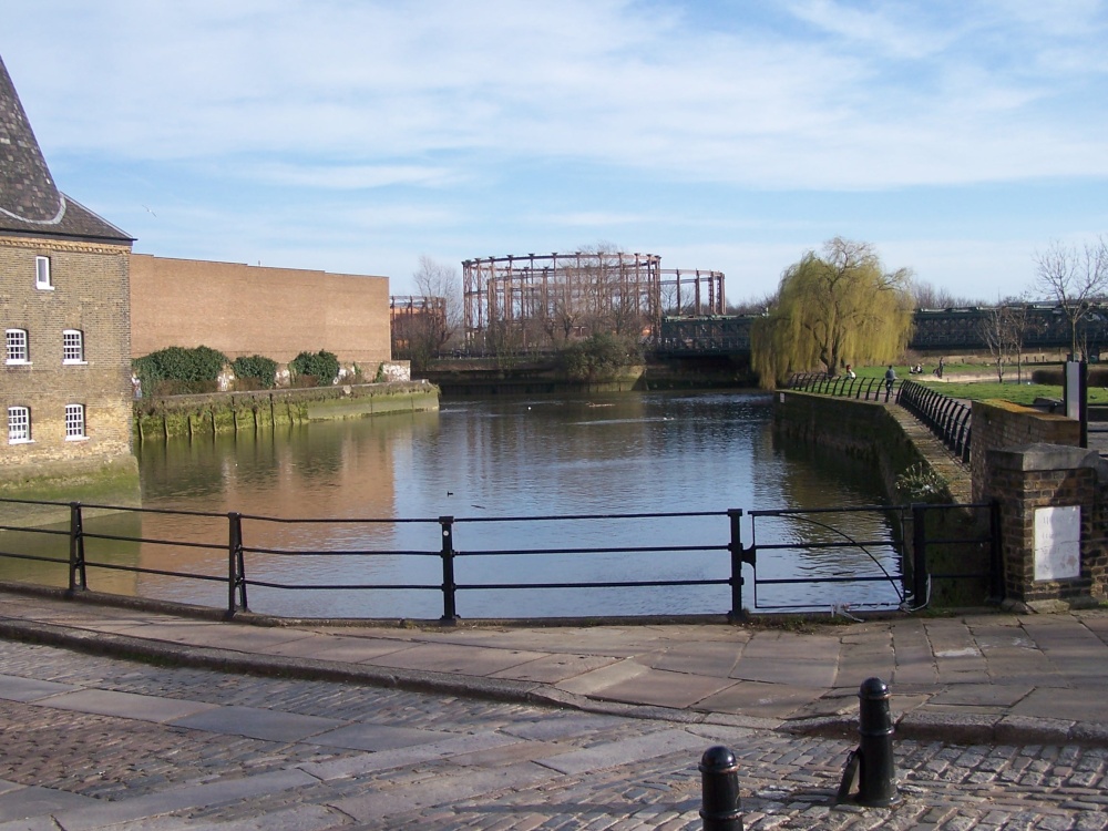 Bow, London E3. The Three Mills Island.