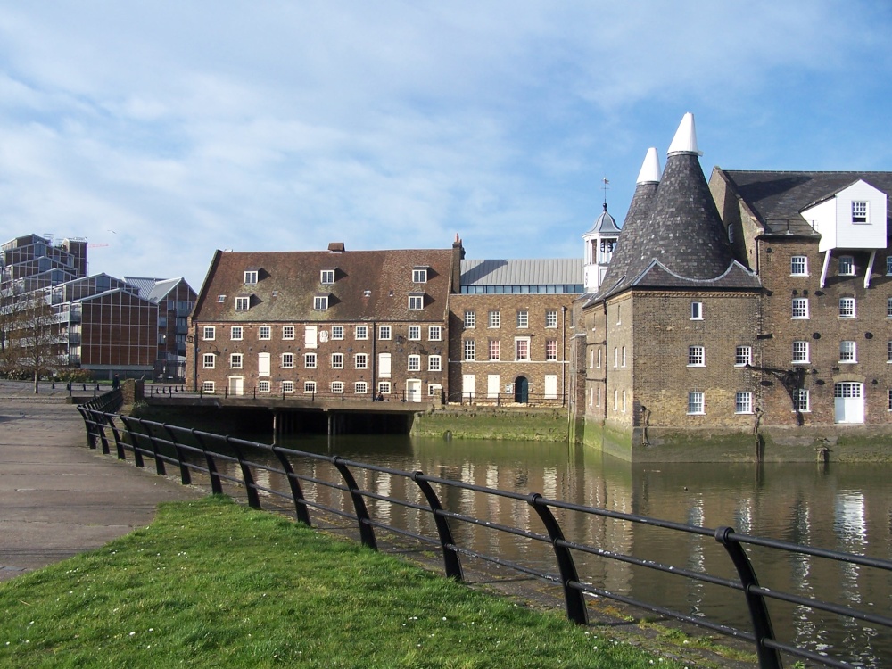 Bow, London E3. Three Mills Island