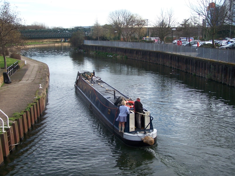 The Bow Back Rivers, Three Mills Island, Bow, London photo by John George Fenlon