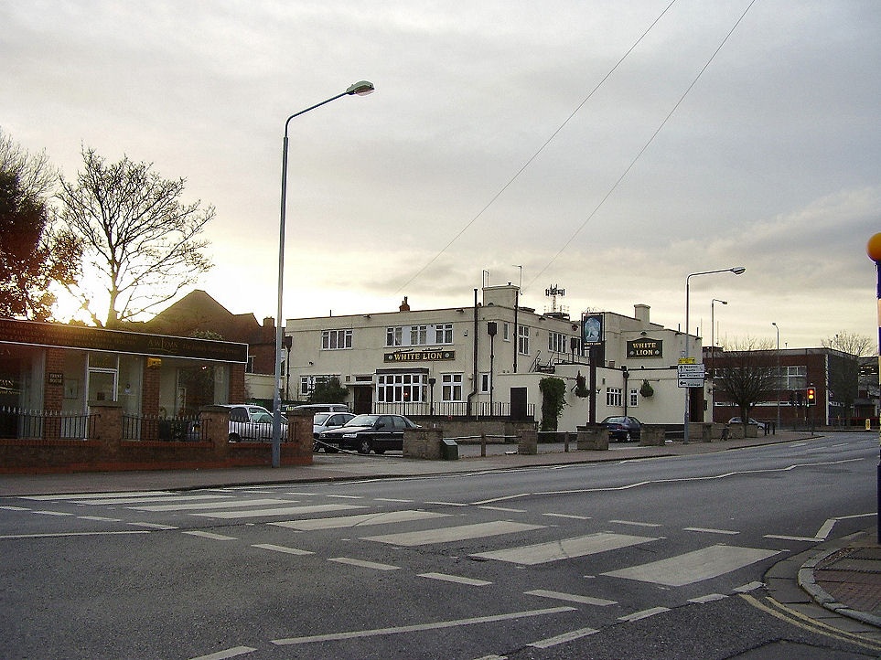 The White Lion, Station Road, Beeston, Nottinghamshire.