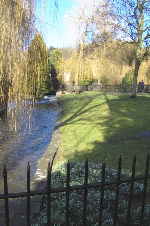 The Wiers, Winchester, from The Mill Bridge