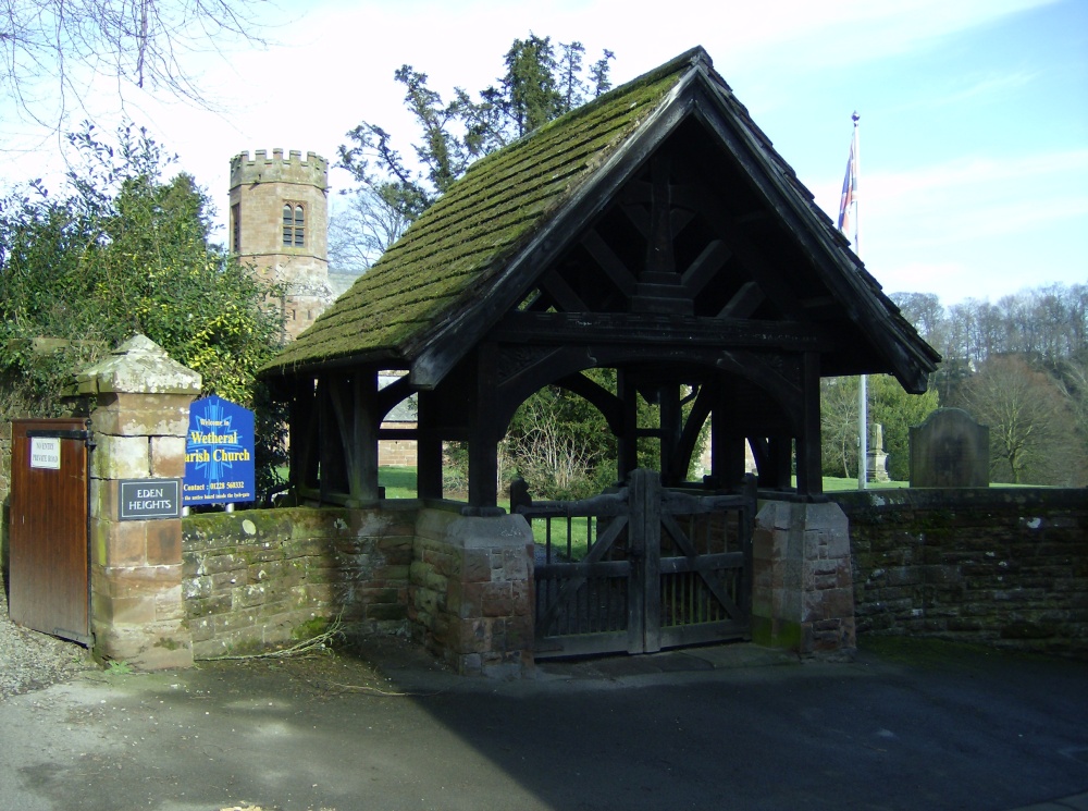 Wetheral, Cumbria. Wetheral Parish Church, Gate of Remberance