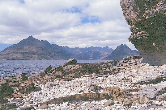 The Cuillin Hills and Loch Scavaig from Elgol, Skye, Scotland