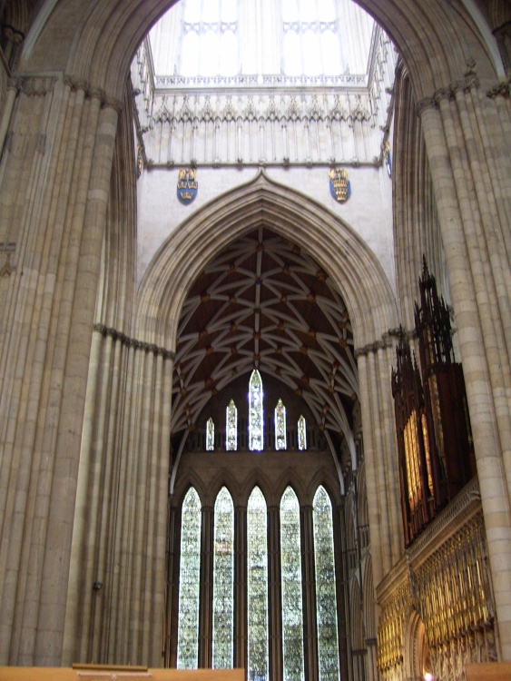 Interior of York Minster, York, North Yorkshire