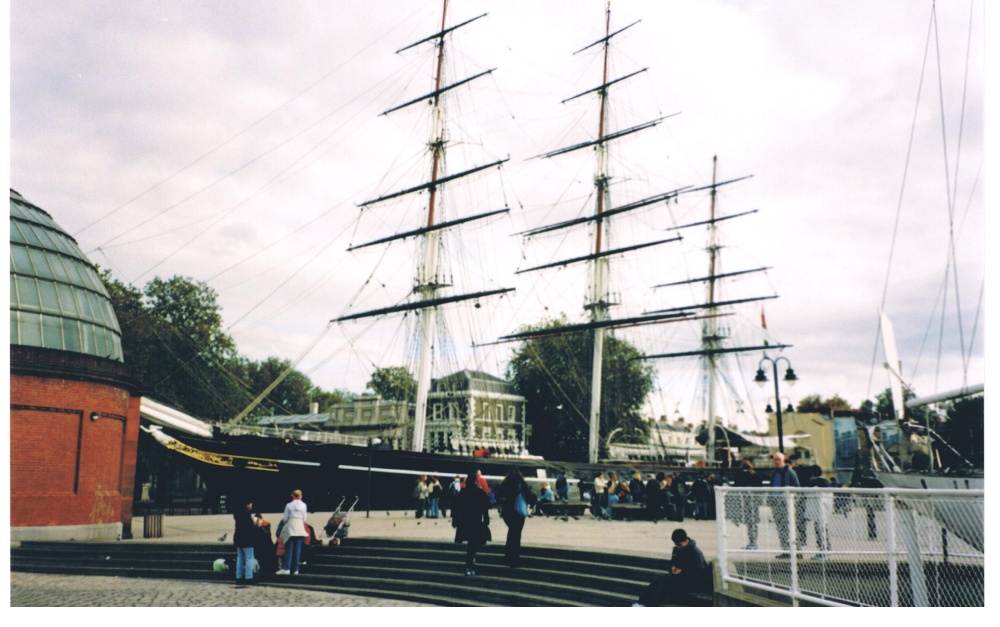 The 'Cutty Sark' at Greenwich, London