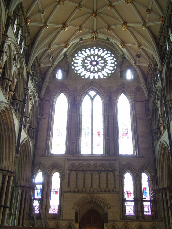 York Minster interior, York, North Yorkshire