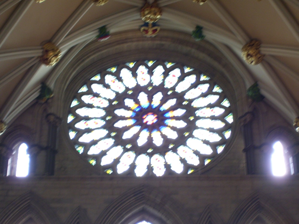 York Minster interior, York, North Yorkshire