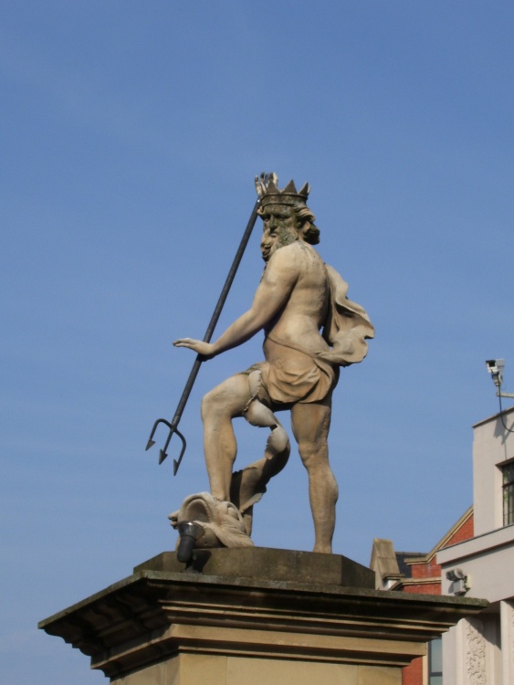 Statue of Neptune, Market Square, Durham
