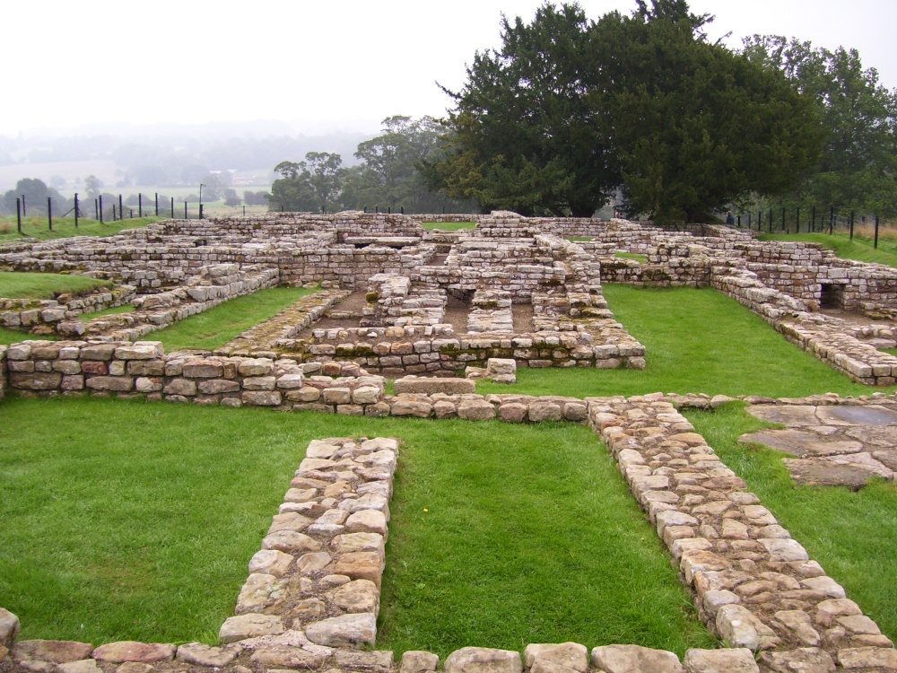 Photograph of Chester's Roman Fort, Chollerford, Northumberland