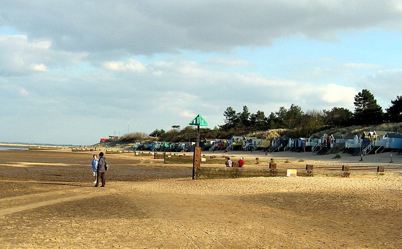 The beach at Wells next the Sea, Norfolk