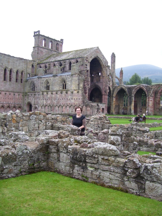 Melrose Abbey, the Borders, Scotland