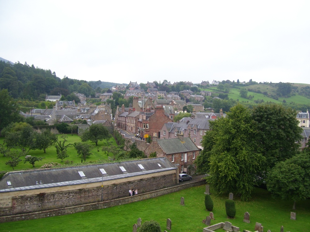 Melrose Abbey, the Borders, Scotland