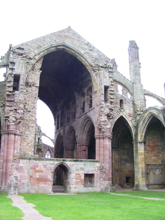 Melrose Abbey, the Borders, Scotland