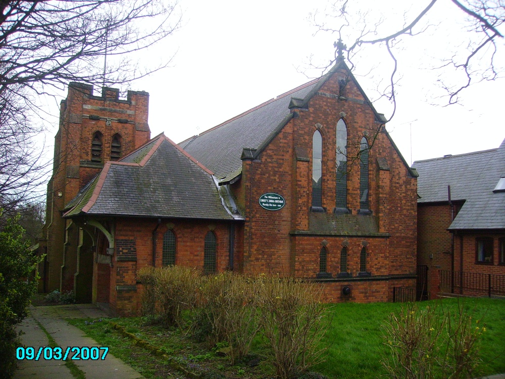 Photograph of St Barnabas Church, Pleasley,
Derbyshire