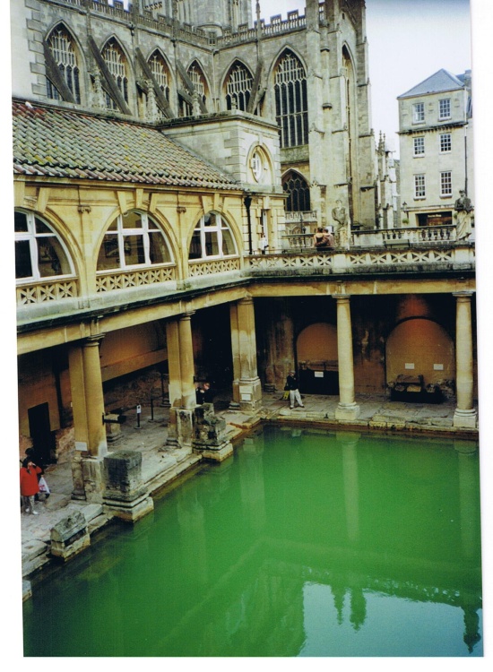 'The Great Bath' Bath, Somerset.