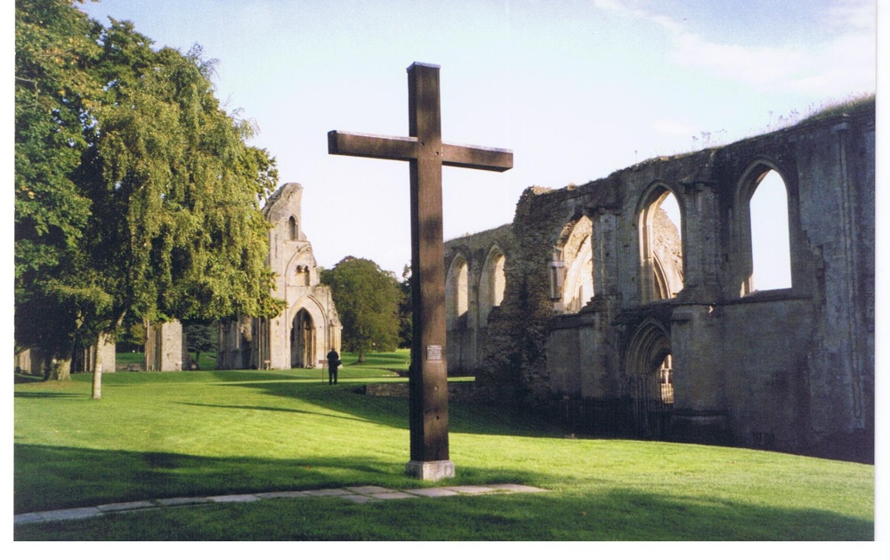 Ruins of Glastonbury Abbey, Somerset.