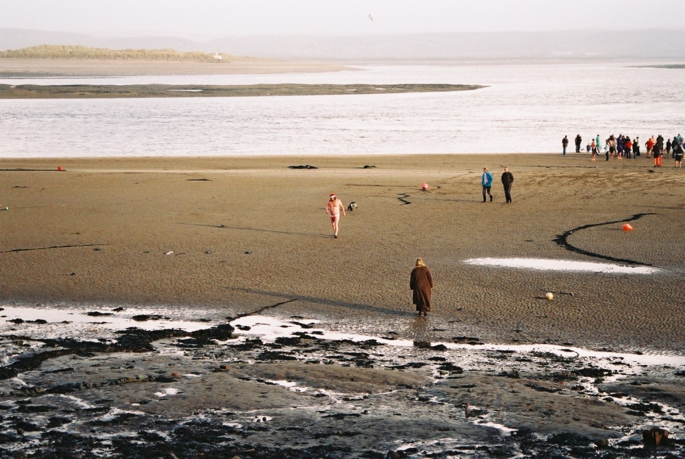 Photograph of New Year's Day Charity Swim, West Appledore - 01 Jan 07