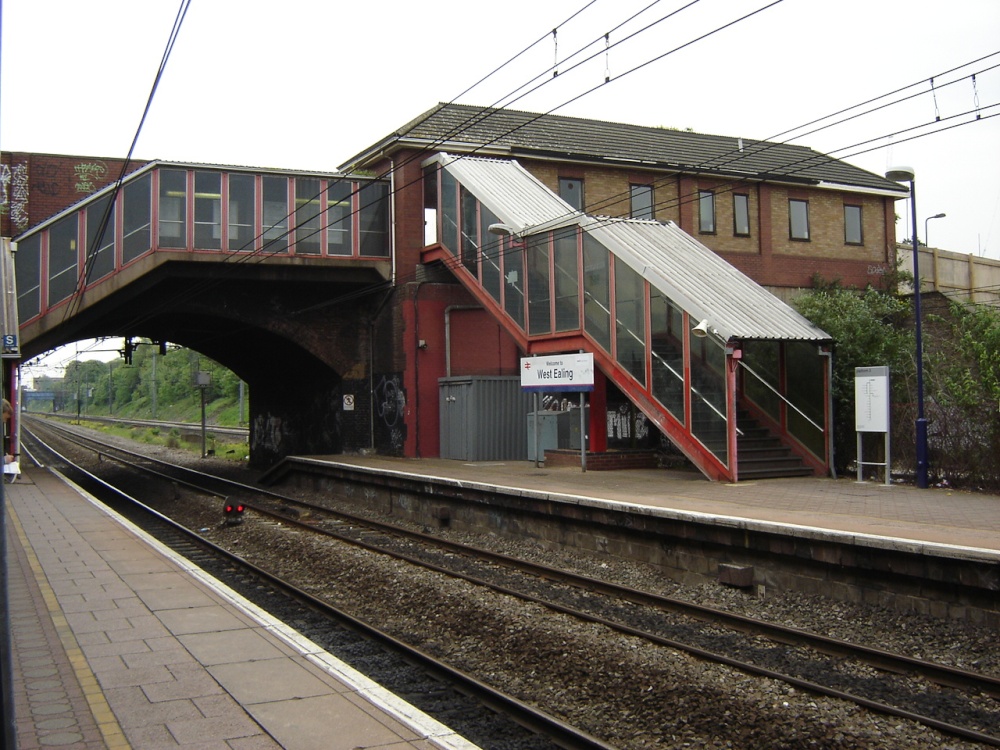 Photograph of West Ealing station in Ealing