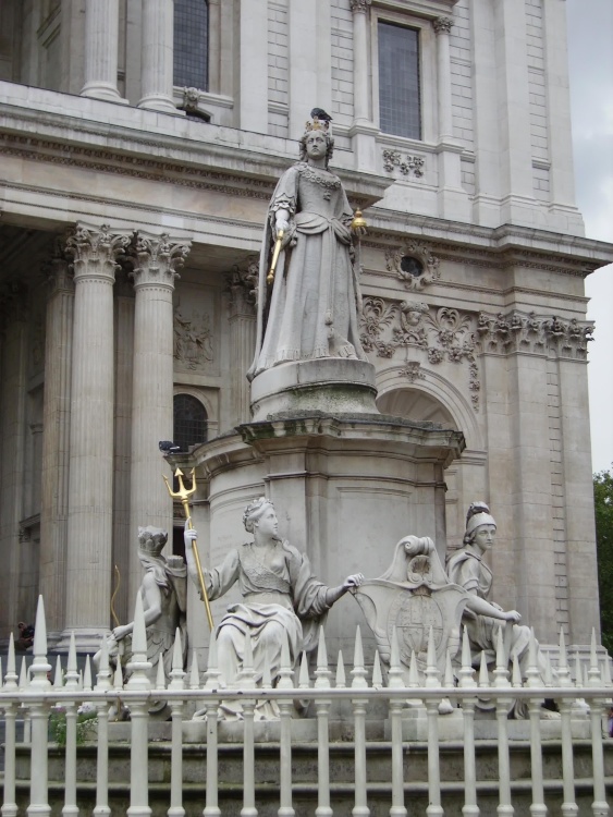 outside St Paul's Cathedral, London