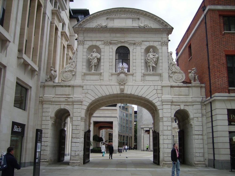 near St Paul's Cathedral, London