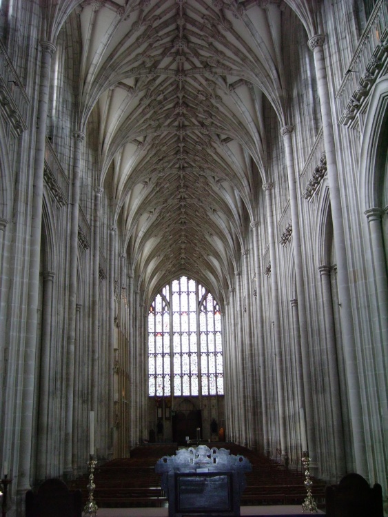 Winchester Cathedral Interior, Winchester, Hampshire
