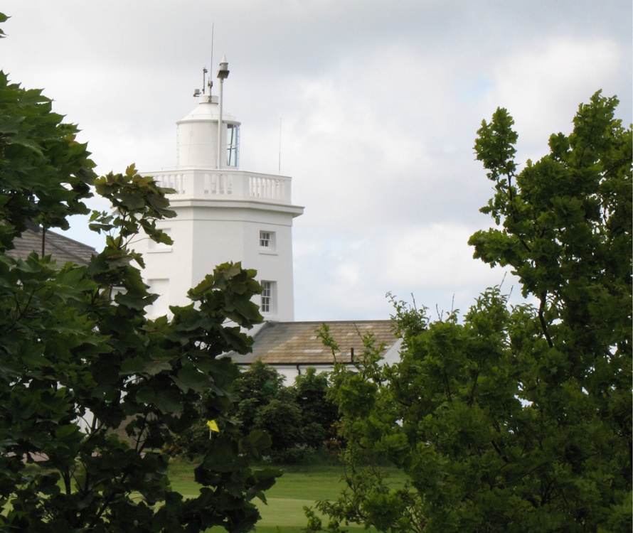 Cromer Lighthouse taken from 15th tee of Royal Cromer Golf Course, Cromer, Norfolk photo by Ian Dennis