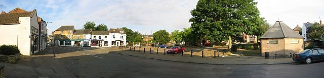 Raunds Town Centre, Northamptonshire